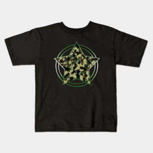 Camo star Kids T-Shirt